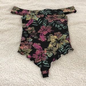 Tropical free people Onesie